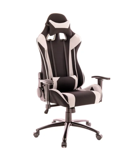 LOTUS S4 Ткань Серый/Черный Кресла, мебель для офиса