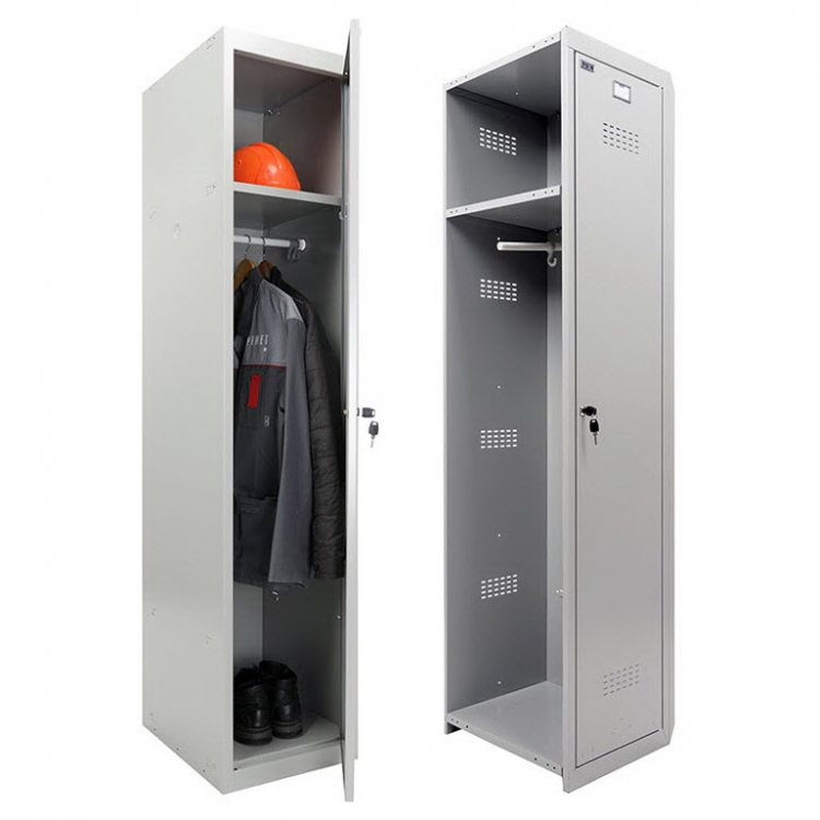 Шкаф ML 11-40 (1830x400x500) Шкафы гардеробные для одежды, металлическая мебель, локеры