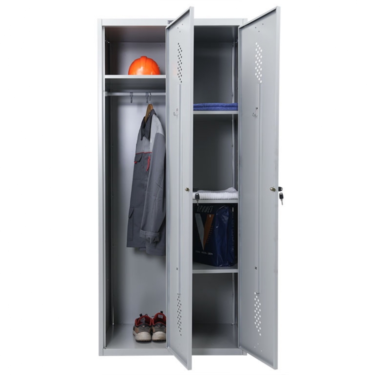 Шкаф LS-21-80U (1830x813x500) Шкафы гардеробные для одежды, металлическая мебель, локеры