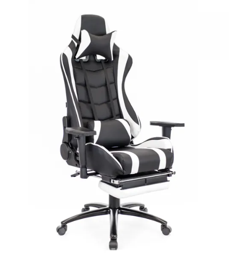 LOTUS S1 PU Белый/Черный Кресла, мебель для офиса
