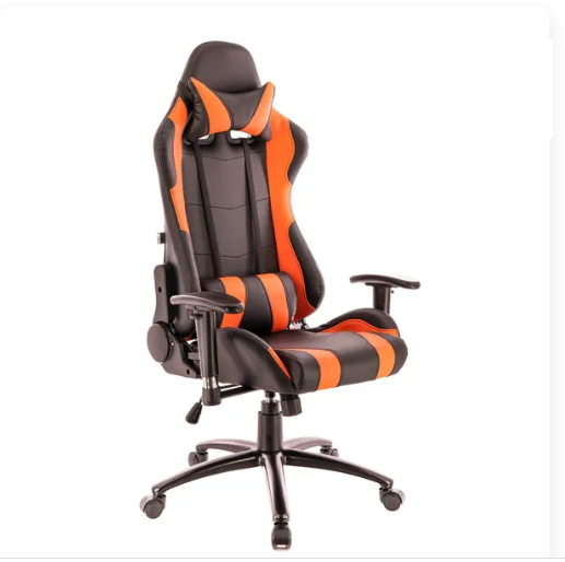 LOTUS S2 PU Оранжевый/Черный Кресла, мебель для офиса