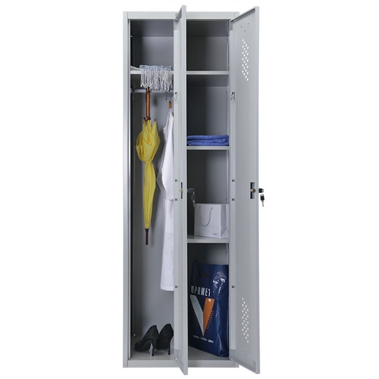 Шкаф LS-21U (1830x600x500) Шкафы гардеробные для одежды, металлическая мебель, локеры