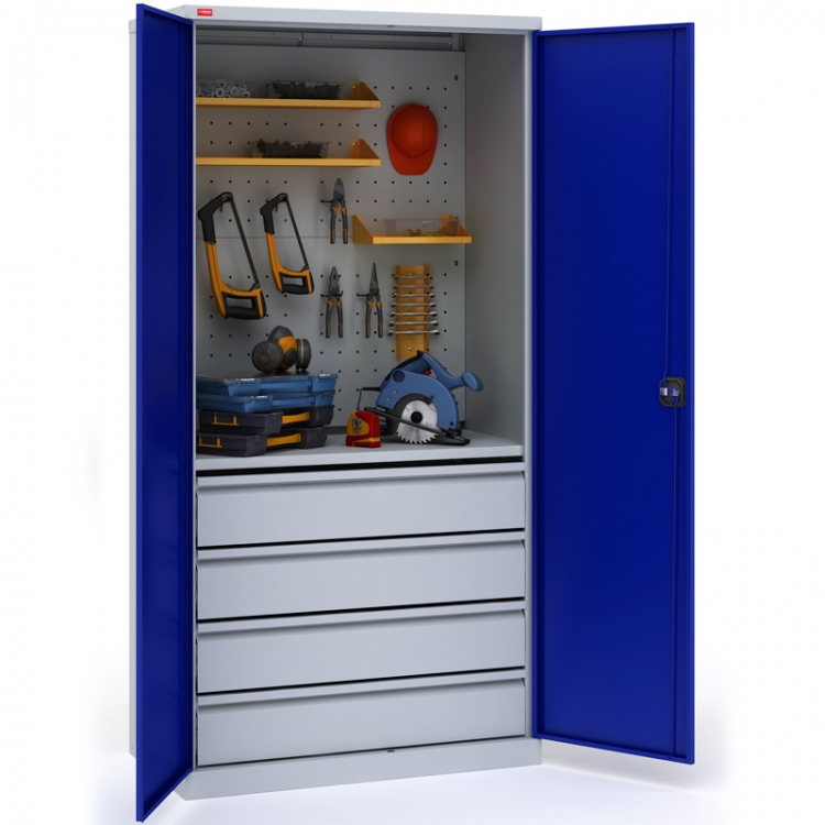 Шкаф ИП-1-124 Шкафы инструментальные, металлическая, производственная мебель