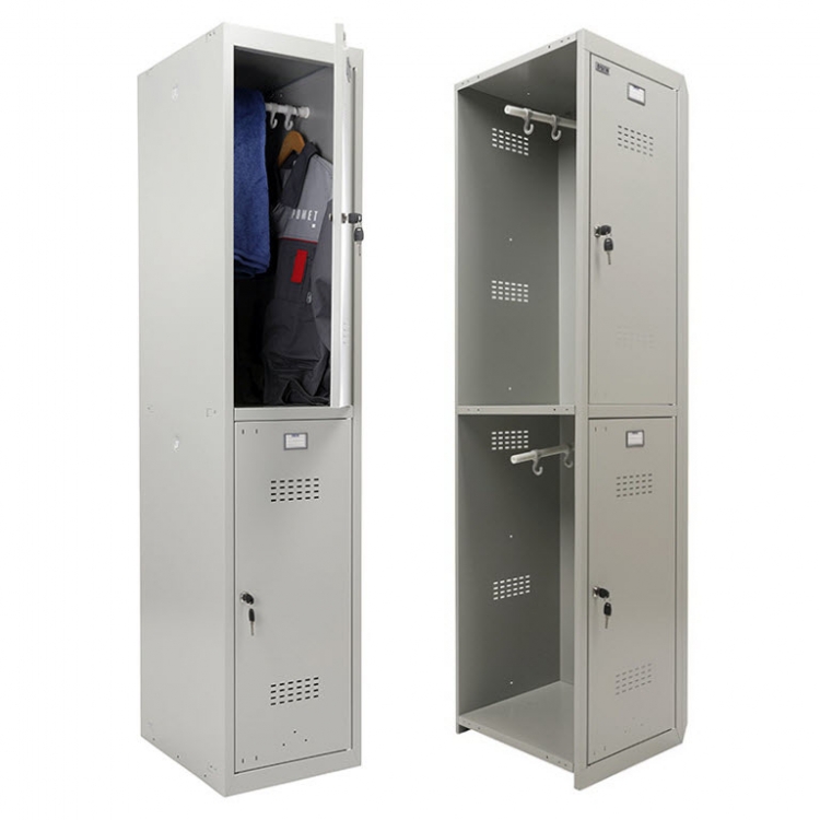 Шкаф ML 12-40 (1830x400x500) Шкафы гардеробные для одежды, металлическая мебель, локеры